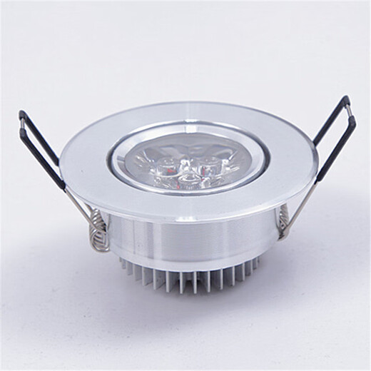 祎琳（yilin）小射灯led天花灯嵌入式6.5开孔5.5公分牛眼灯客厅小筒灯迷你彩灯 大3w白光开孔6.5-7外径8.2公分5