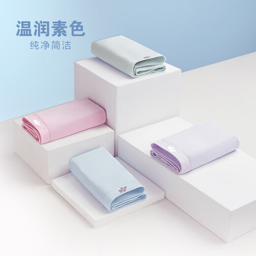 AIMER KIDS non-sensory printed milk leather one-piece woven 2-pack children's underwear for boys and girls mid-waist boxer briefs seamless 3A antibacterial class A girls - strawberry milkshake 130