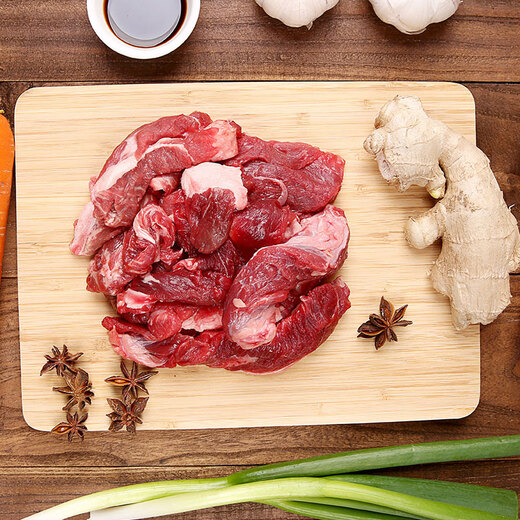 Isai (Green Products) Domestic Ox Raw Cut Tendon Toubao 2Jin Jin is equal to 0.5kg Grain-fed Halal Beef Stew Ingredients
