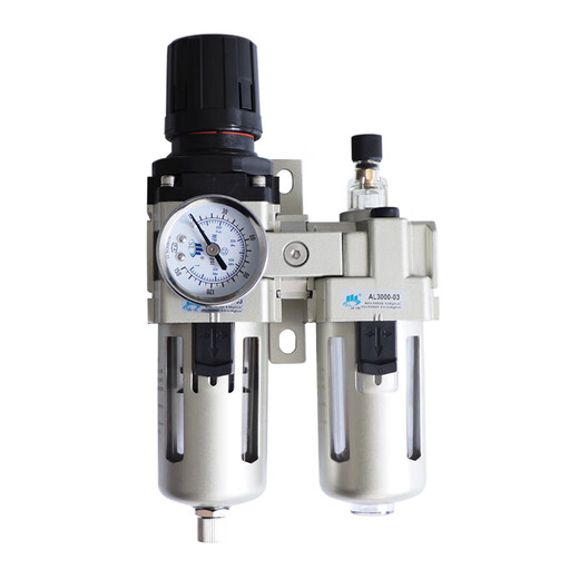 定制气源处理器二联件气泵空压机油水分离器过滤器AFC2000自动排水 二联件 AC 5010-06