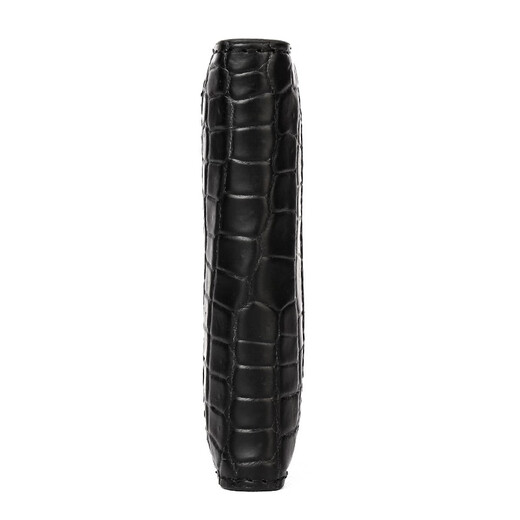VTV V.V.BROWN Men's Crocodile Leather Driver's License Pack Genuine Leather Business Multi-Card Business Card Clip Card Pack Bank Certificate Birthday Gift Black