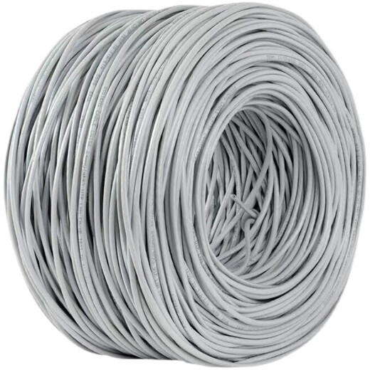 Cook original Dahua Super V DH-PFM920I-5EU Category 6 network cable DH-PFM9201-6UN Gigabit Broadband Category 6 0.53 network cable Blue/Gray 305m
