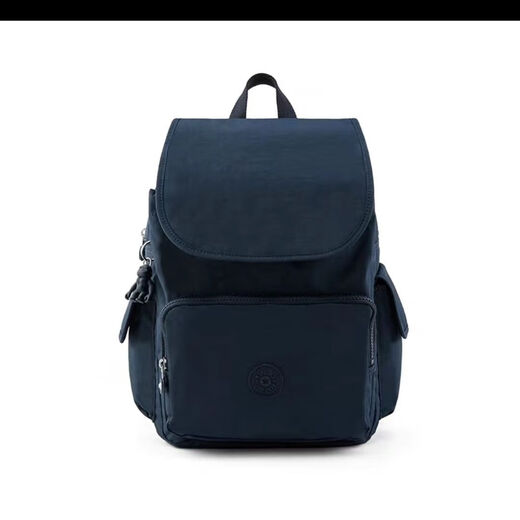 Kipling Kaipulin student schoolbag monkey bag Kaipulin waterproof backpack mommy bag new large capacity 12147 dark blue