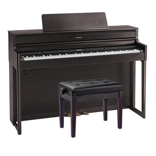 ROLAND HP704 / HP702 / HP701 Luxury Vertical Electric Piano Adult Professional Playing 88 Home Home Digital Piano HP704-Dr Rose Wood Color