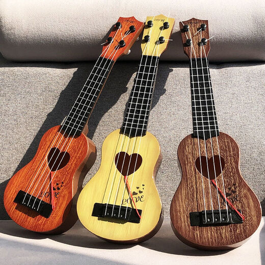 
Ibanez Music Dream Children Can Play Ukulele Small Guitar Space Astronaut National Trend Style Toy Musical Instrument Early Education [21 Inch] Coffee 54cm Score Pick