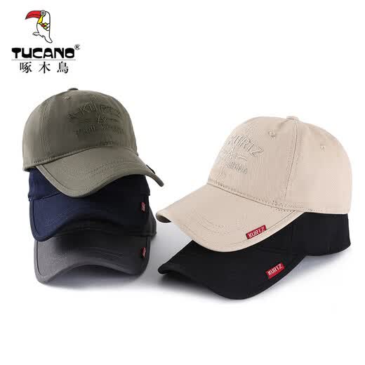 啄木鸟（TUCANO）帽子男女通用冬季棒球帽韩版潮牌百搭时尚保暖帽防风鸭舌棉帽K508