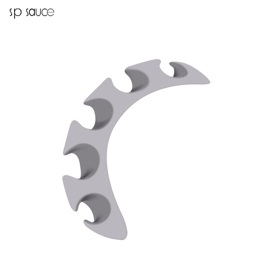 SP SAUCESP sauce数据线理线器桌面耳机线防缠绕电线固定器数据线网线桌面 白色2孔