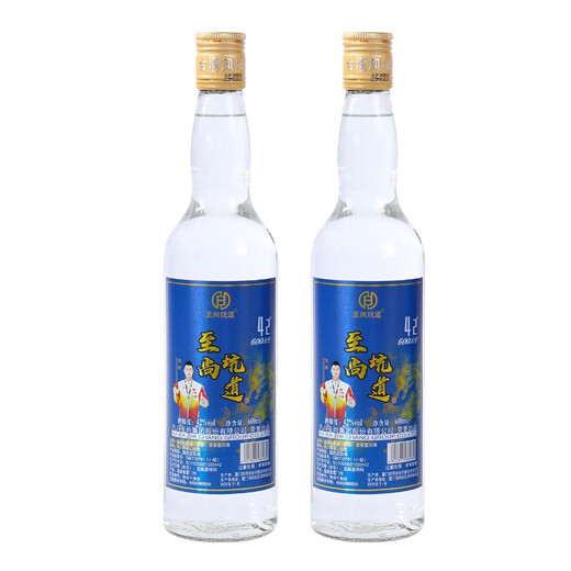Vin de sorgho de style Taiwan 42 degrés 600 ml 12 bouteilles de vin blanc