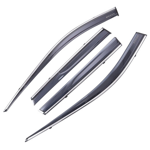 This product is suitable for 23 Toyota RAV4 Rongfang rain and shine shields and Wilanda rearview mirror and window rain eyebrow modification decorative accessories 2022 Rongfang-PC material rain and shine shield with label 4 pieces