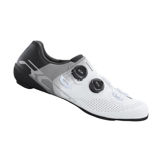 SHIMANO 禧玛诺rc703骑行鞋 RC702公路锁鞋公路车碳底骑行鞋 RC702 白色 43