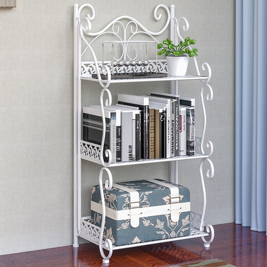 Rack de rangement solno en fer forgé en fer pliant de rangement de salle de bain rack de rangement de salle de bain étalon de salle de bain dortoir salon multicouche étagère de toilette de rangement de rangement de rangement de rangement de rangement de rangement z673 gold z673