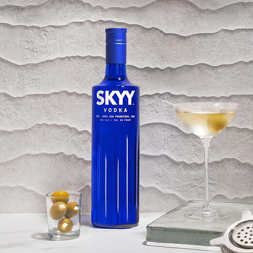 
Deep Blue (SKYY) Vodka VODKA Blue Sky Vodka Imported Base Wine 750ML New Version