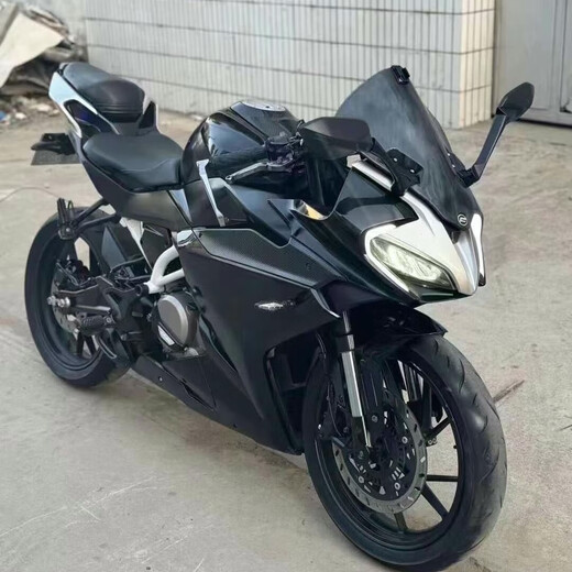 Chunfeng 250SR sports car 450SR twin-cylinder water-cooled motorcycle NK250cc street car road racing heavy motorcycle white and blue license complete can be registered
