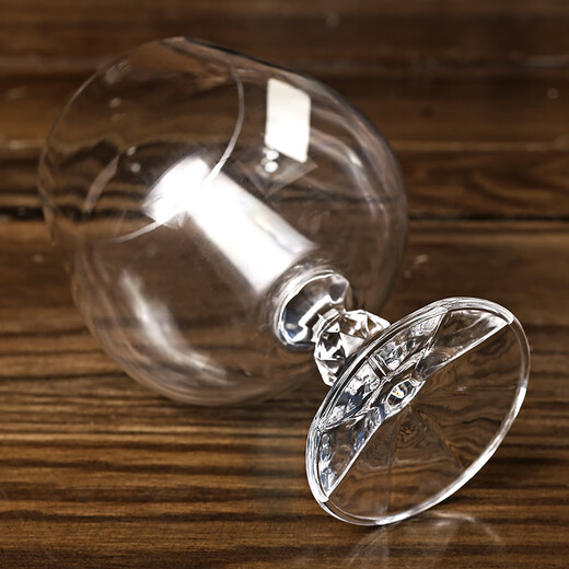 Gauss (Glass) Czech advanced imported crystal red wine decanter glass European style tall red wine glass beer glass brandy wine glass diamond type 250ml