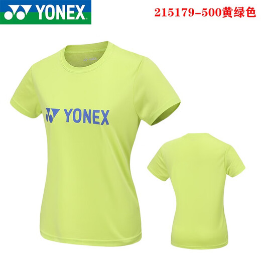 YONEX尤尼克斯羽毛球服短袖运动T恤速干衣服yy团购队服 115179 多色 品蓝女款215179-683 XL