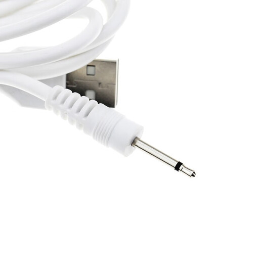 AJTL Suitable for Miyu 1S Charger Libo Little Monster Data Cable Headphone Headset Vibrator Accessories Power Charging Cable Audio Charging Cable 2.5mm Solid Long Version (One Pack) mannuo Sex Toy Charging Cable