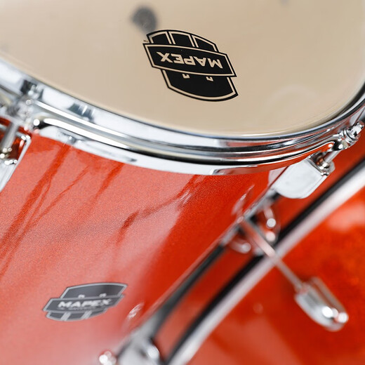 Mapex Mapex Schlagzeug für Kinder Erwachsene Percussion Instrumente für Home Jazz Schlagzeug für Mädchen, Meipais Schlagzeug für Mädchen, 5 Schlagzeug für Mädchen, 4 Beckenständer + 5 Stücke stiller Becken