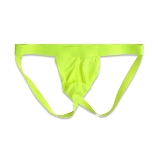 Men's T-string one-piece C-shaped gay underwear small sexy simple plastic double T-string T-pants men's fun skin color M