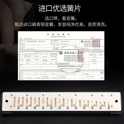 Guoguang importiert Gong Guoguang Marmonica echte 24-Loch