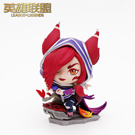 League of Legends LOL Luo and Xia Couple Set Doll Xia Luo Figure Q Version Cute Gift Figure Set Game Peripheral Luo and Xia Medium Size