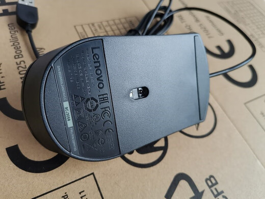 联想天骄全新原装联想DOK-M689S SM-8823有线鼠标MOJUUO通用办公鼠标 黑色/全新原装袋装mojuuo有 官方标配