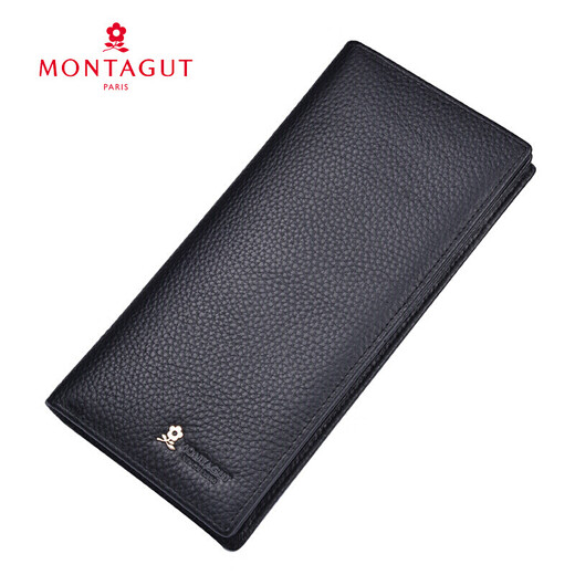 Mengtejiao Herren Brieftasche Herren Lange vertikale Leder Brieftasche Herren -Ticket Clip Herrenkarte Wallet für Freund Geburtstagsgeschenke Männer Männer