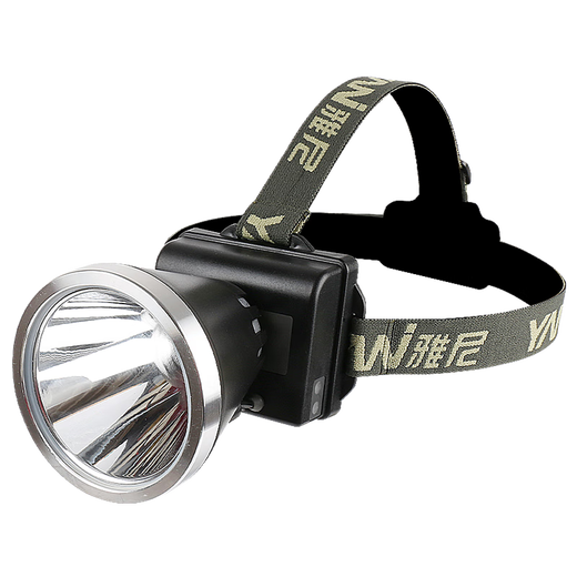 
YANI 736F headlight strong light charging super bright head-mounted flashlight lithium battery ultra-long battery outdoor lighting LED mine lamp YN-736F yellow light + USB plug
