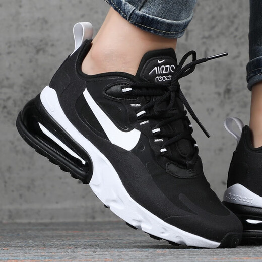 耐克（NIKE）夏季新品女鞋AIR MAX270 REACT气垫鞋舒适休闲缓震耐磨透气运动鞋 CI3899-002 35.5