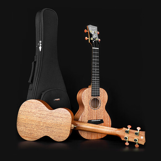 Enya Enya Enya Full Single Mahagony Core Wood Ukulele Voller Performance-Level Erwachsene Frau Männliche und weibliche kleine Gitarre 23 Zoll EUC-MS Full Single Soundtrack