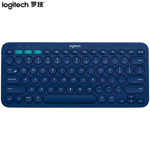 Logitech K380 Bluetooth Keyboard Multi-device Switching Laptop Tablet IPAD Computer Suitable for Fashionable Ultra-Thin Silent Chocolate Keyboard Logitech K380 Bluetooth Keyboard Blue