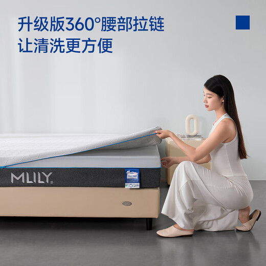 Dream Lily An'an 2.0 government-subsidized gel memory foam silent single-bag spring spine mattress 1.5x2 meters with moderate softness and hardness