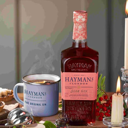 海曼（Hayman's）【原瓶进口】英国海曼金酒杜松子酒 海曼黑莓金酒 700mL 1瓶