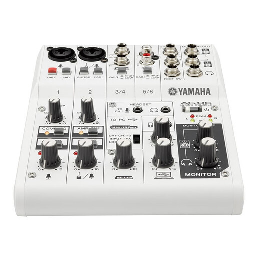 YAMAHA\/Yamaha AG03 AG06 mixer sound card computer mobile phone live broadcast karaoke recording Himalayan novel dubbing microphone sound card set AG06+SM58S dynamic microphone+MATCHBOX