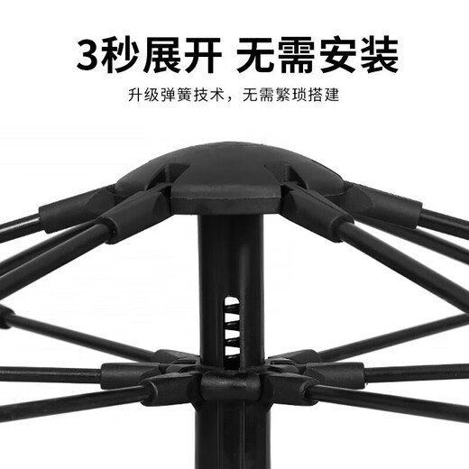 Zhu Meng Tent Outdoor Camping Aplous a prueba de lluvia Profesional durante la noche Completamente Automático Plegable Aftando al aire libre Sky 3-4 People Tent Tent Dark Green + Pad, a prueba de humedad + Top Cover 200*200*145cm adecuado para 4-6 personas sentadas alrededor