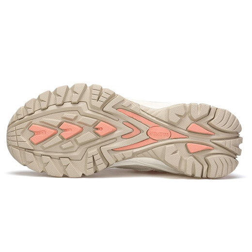 Humtto Outdoor Wanderschuhe Vier Jahreszeiten tragen resistente Nicht-Schlupf-Freizeitschuhe Mesh atmungsaktive Wanderschuhe Leichte Wanderschuhe Beige/Pfirsich Pink Women-755 (atmungsaktives großes Loch) 38