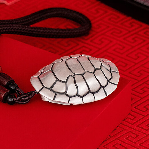 The Silver Age, the world's richest tea pet, high-end pure silver 999 pieces, tea ceremony accessories, car bag, silver pendant, toy ornaments, 74 (2) grams + certificate