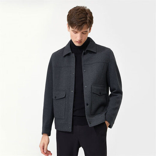 Goldlion gy single jacket men's lapel fashion casual men's top jacket JWF1799-LK120 gray L00