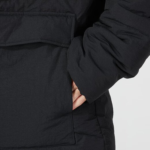 阿迪达斯 （adidas）羽绒服男装2025新款连帽保暖防风运动休闲外套HN9930官网 HN9930黑色 2XL