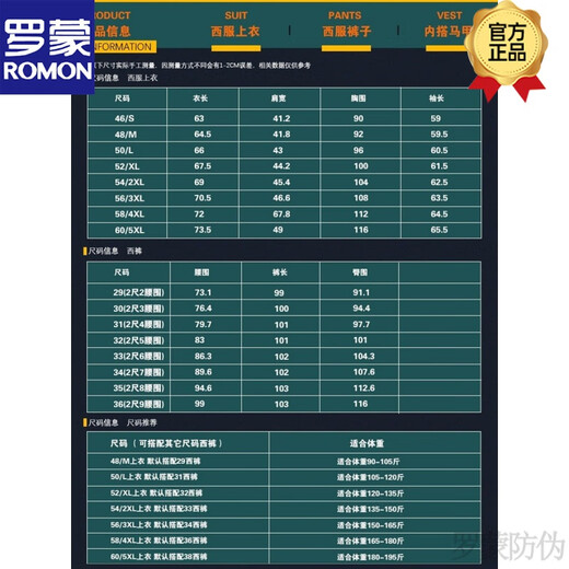 ROMON Men's Suit Suit Men's Business Casual Slim Korean Formal Small Suit Young Groom Wedding Dress New Product Dark Gray Suit+Pants+Vest Three-piece Set+