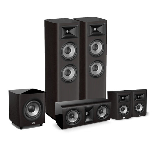 JBLSTUDIO680 / 690/698 Home Theatre En haut-parleur principal salon plancher Hifi Fever Audio 5.1 Channel Surround Bass Player [Version Standard] Studio650p Subwoofer Black