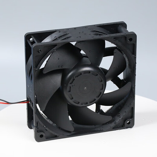 Pindai IP68 Voll wasserdicht 12038 12 cm/cm12v/24 V/48 V großes Luftvolumen Industrial Control Frequenzwandler Desinfektionskühllüfter 12V 3000 U/min