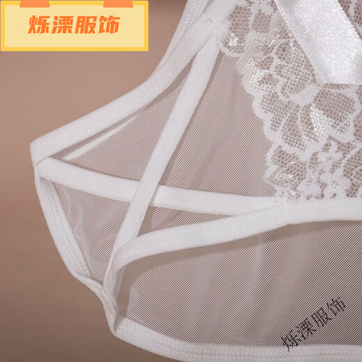 龙桃子纯欲少性感蕾丝薄款诱惑牛奶丝底裤舒适裆三角裤 【2】844+533 M码 【推荐80-100斤】