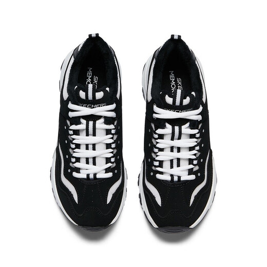 Skechers Oreo | Men and women couples' velvet warm classic dad shoes sneakers