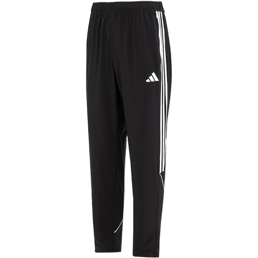阿迪达斯（adidas）裤子男裤 夏季新款梭织快干运动裤透气休闲黑色束脚裤长裤 IB5012 M