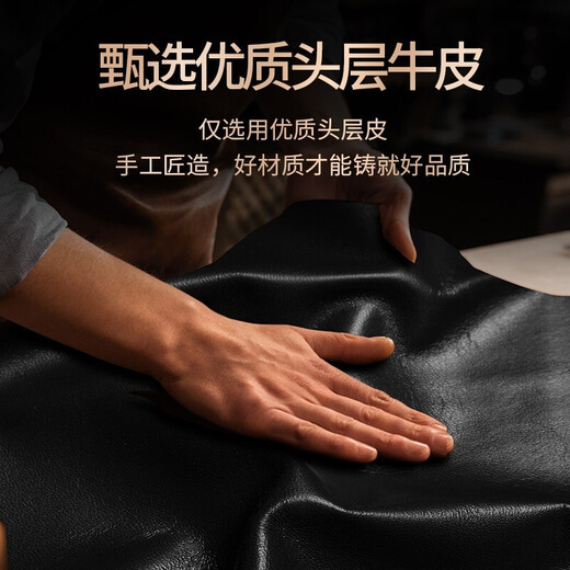 京工智造【精选真牛皮】适用华为p40pro手机壳p40翻盖保护套智能视窗+全包防摔高档商务皮套男款女 P40Pro【尊贵黑】贈水凝膜+镜头膜
