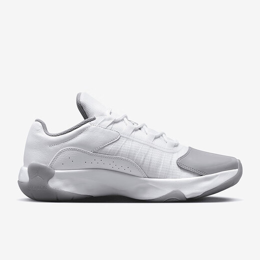 NIKE耐克Air Jordan 11 CMFT Low AJ11女鞋运动低帮复古休闲鞋篮球鞋 DV2629-101 主图款/黑/白/水泥灰 40