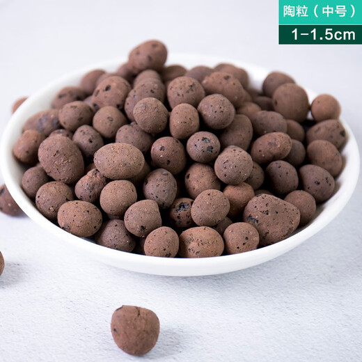 Hua Linglong, general-purpose succulent green plant paving stone, breathable, large pack of five decorative pure granular soil, 2 liters of ceramsite, about 600 grams