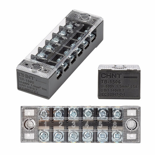 Terminales CHNT Serie TB Termal de cableado combinado Terminal de cableado TB-1506