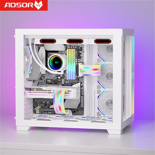 Cool Moon Meteor Shower Light Effect 5V Divine Light Sync Comet Mode 8/16pin third generation graphics card neon cable chassis decoration 24pin computer motherboard power supply extension cable argb neon cable single 8Pin/single 6pin graphics card neon cable white - no controller