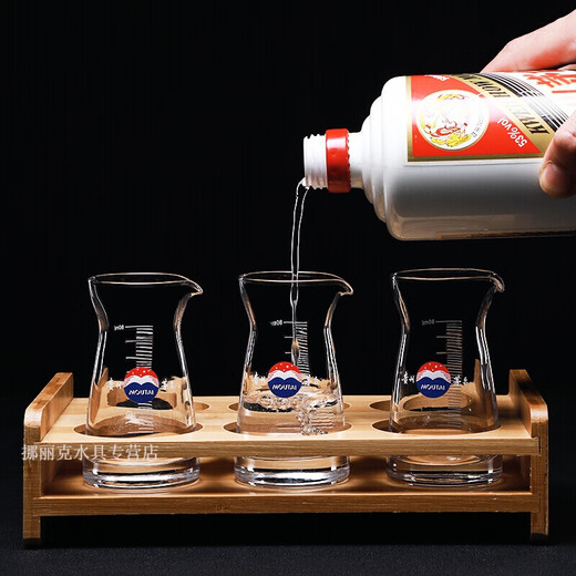 MARTIGUES small wine glass dispenser, one pot, one cup, wine set with logo, 10ml white wine glass, spirit glass, with label, 6 10mL, 6 80mL wine dispensers